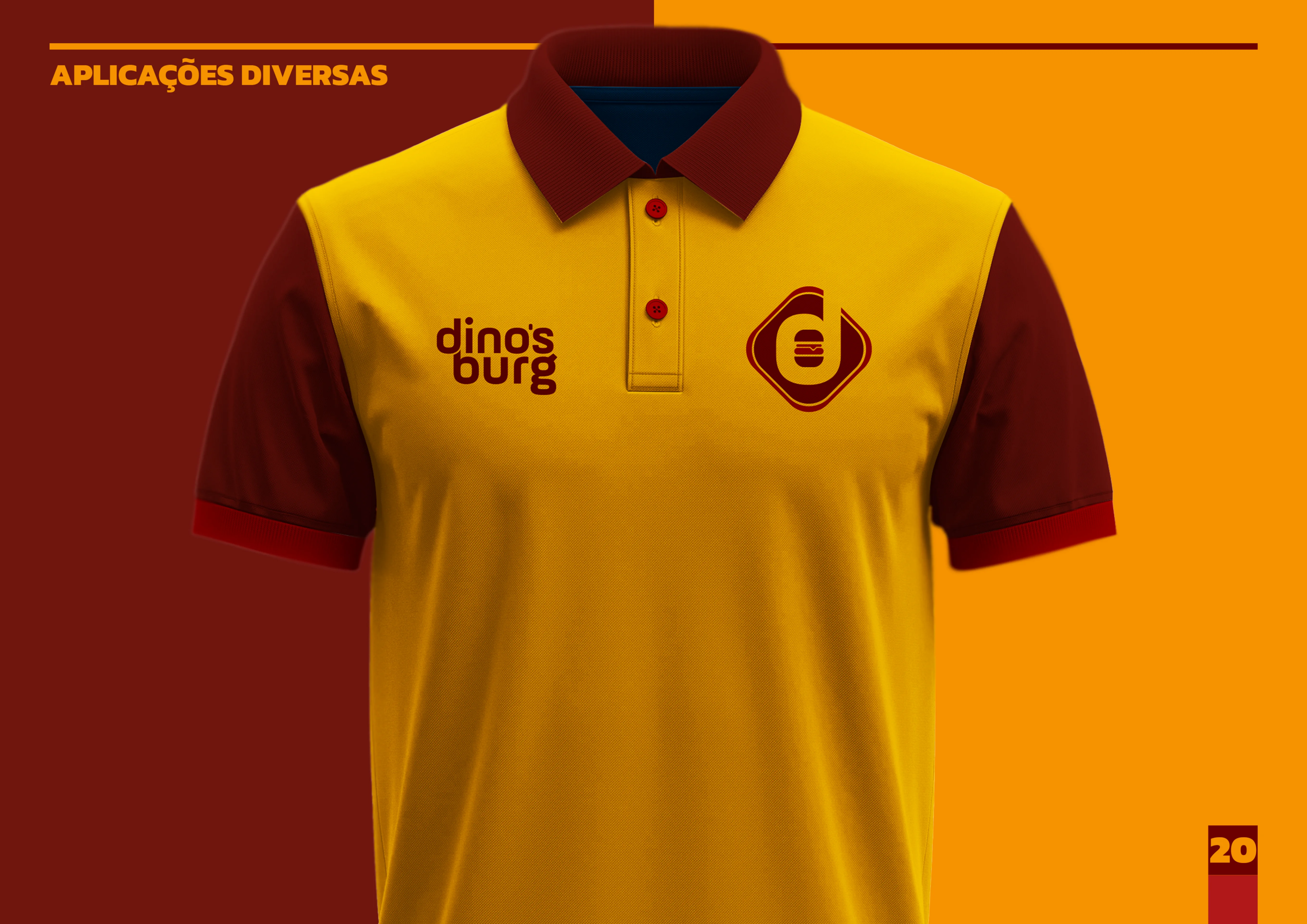 Uniforme da marca Dinosburg